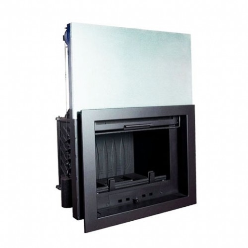 KRATKI ZUZIA/PW/19/G/W krbová vložka teplovodné, výsuvné sklo, s chladiacou slučkou