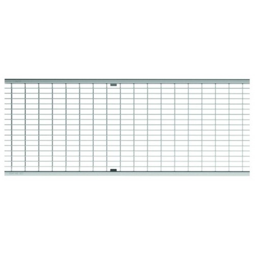 ACO Drainlock V/X200 - B125, mriežkový rošt Q+ 1,0 m, nerez 133615