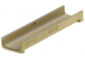 ACO Euroline mini žľab 0,5 m, H=5,5 cm, bez roštu 320276