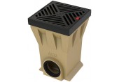 ACO GalaPoint dvorná vpust 30 x 30 x 44 cm s liatin. rámom a roštom, B125 10500