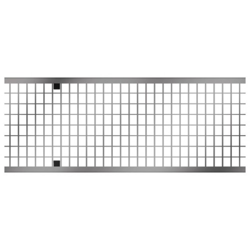 ACO MultiDrain V200/X200 mriežkový rošt D400 (MW20x25) 1m V2A ACO MultiDrain V200/X200 mriežkový rošt D400 (MW20x25) 1m V2A