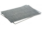 ACO Self Vario Indoor Rohožka 75 x 50 cm, AL profil, výplň plsť - sivá 37256