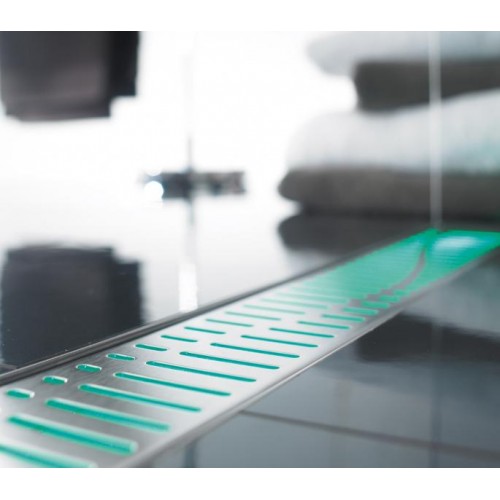 ACO ShowerDrain E Lightline osvetlenie pre sprchové žľaby, zelená 9010.89.03