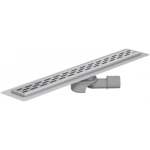 ACO ShowerDrain B sprchový žľab 685 mm, rošt Slot, horiz. príruba 9010.78.70