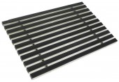 ACO rohožka s gumovou výplňou 100 x 50cm, čierna hliníkové profily 01215