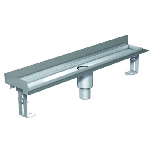 ACO ShowerDrain E žľab 1000 mm, bez roštu, zvislý odtok 9010.66.58