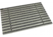 ACO Self Vario 2.0 Rips rohož 100 x 50 cm, plsť - svetlo šedá, AL 3008439