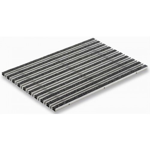 ACO Self Vario 2.0 Rips rohož 60 x 40 cm, plsť - antracit + líniová kefa, AL 3008440