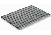 ACO Self Vario 2.0 Rips rohož 60 x 60 cm, plsť - sv.sivá + kazetová kefa, AL 3008314