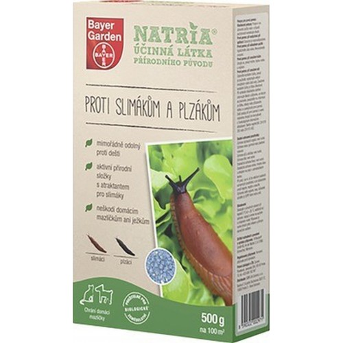 AGROBIO NATRIA Proti slimákom 500 g 001148