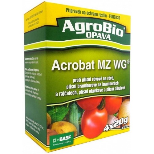 AgroBio ACROBAT MZ WG proti plesni, 4x20 g 003202