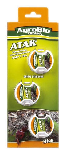 AgroBio ATAK AMP Nástraha na mravce, 3 ks, 002116