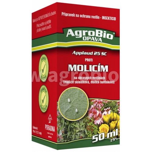 AgroBio APPLAUD 25 SC prosi molicím, 50ml 001165 AgroBio APPLAUD 25 SC prosi molicím, 50ml 001165