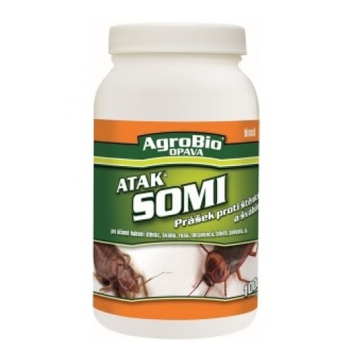 AgroBio ATAK Somi proti plošticiam a švábom, 200 g 002145 AgroBio ATAK Somi proti plošticiam a švábom, 200 g 002145