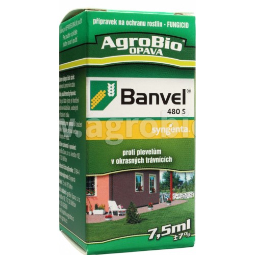 AgroBio Banvel 480 S na ničenie burín, 7,5 ml herbicíd 004007