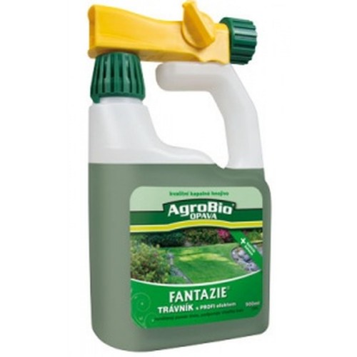 AgroBio FANTÁZIA trávnik jeseň s PROFI efektom, kvapalné hnojivo 900 ml