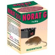 AgroBio NORAT Granule pre hubenie myší, potkanov a krýs, 140 g 008067