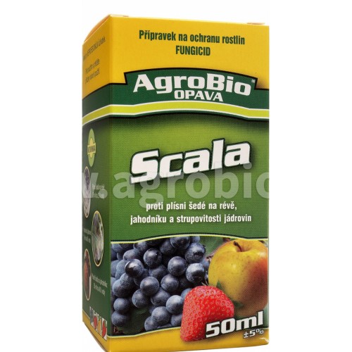 AgroBio SCALA proti chrastavitosti jadrovín a plesni sivej, 50 ml 003267