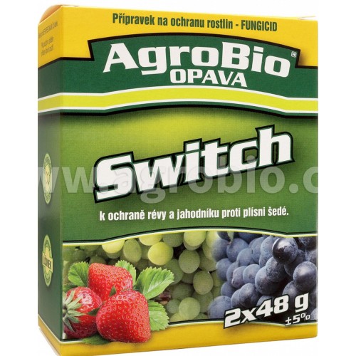AgroBio SWITCH ochrana proti plesni sivej, 2x48 g 003272 AgroBio SWITCH ochrana proti plesni sivej, 2x48 g 003272