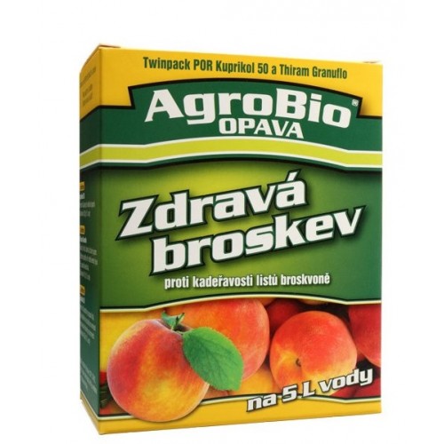 AgroBio Zdravá broskyňa - súprava 2x30 g + 1x15 g 003231