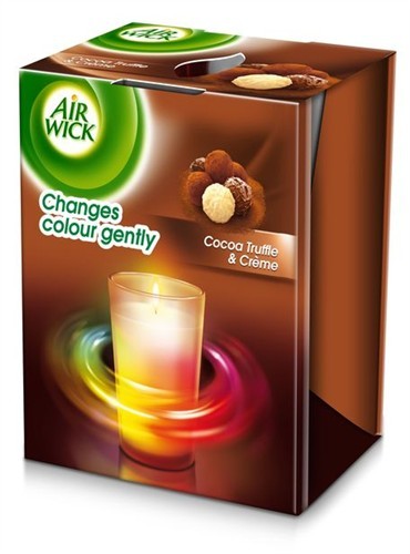 Air Wick sviečka Multicolor Čokoláda a Praskajúce oheň 155 g, 123562 Air Wick sviečka Multicolor Čokoláda a Praskajúce oheň 155 g, 123562