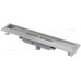 ALCAPLAST Professional Low podlahový žľab s okrajom pre plný rošt APZ1106-850