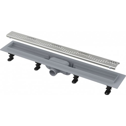 ALCAPLAST Simple Podlahový žľab s okrajom pre perforovaný rošt APZ8-750M ALCAPLAST Simple Podlahový žľab s okrajom pre perforovaný rošt APZ8-750M