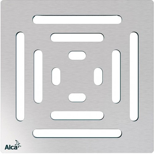 ALCAPLAST Mriežka pre nerezové vpuste 102 × 102 mm nerez MPV012 ALCAPLAST Mriežka pre nerezové vpuste 102 × 102 mm nerez MPV012