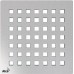 ALCAPLAST Mriežka pre nerezové vpuste 102 × 102 mm nerez MPV014