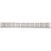 ALCAPLAST CUBE Rošt pre líniový podlahový žľab 650mm, nerez lesk CUBE-650L