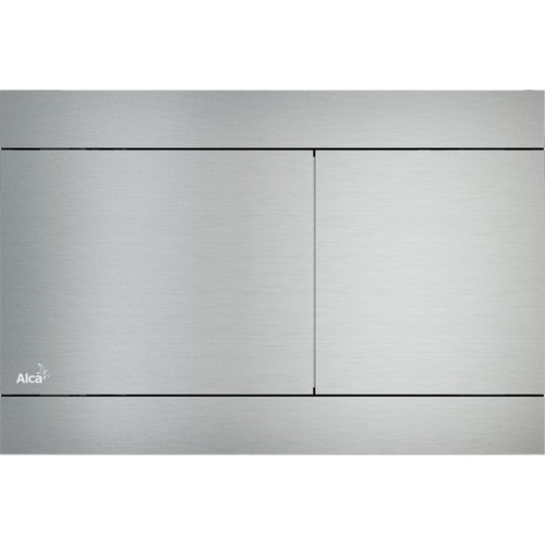 ALCAPLAST Flat Ovládacie tlačidlo FUN alunox-mat