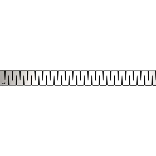ALCAPLAST ZIP Rošt pre líniový podlahový žľab 850mm, nerez-mat ZIP-850M ALCAPLAST ZIP Rošt pre líniový podlahový žľab 850mm, nerez-mat ZIP-850M
