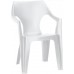 ALLIBERT DANTE Záhradná stolička, 57 x 57 x 79 cm, biela 17187058