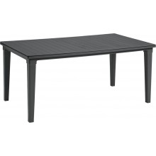 ALLIBERT FUTURA Záhradný stôl, 165 x 95 x 75 cm, grafit 17197868