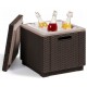 ALLIBERT ICE CUBE Chladiaci box, 42 x 42 x 41 cm, hnedá 17194600