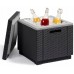 ALLIBERT ICE CUBE Chladiaci box, 42 x 42 x 41 cm, grafit 17194600