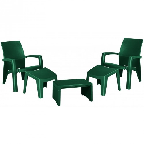 ALLIBERT Záhradný set LAGO MAXI relax zelená 97/65 ALLIBERT Záhradný set LAGO MAXI relax zelená 97/65