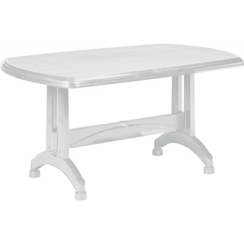 ALLIBERT PORTLAND stôl 150 x 90 x 72 cm, biela 17180031 ALLIBERT PORTLAND stôl 150 x 90 x 72 cm, biela 17180031