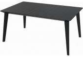 ALLIBERT LIMA 160 Záhradný stôl, 157 x 98 x 74 cm, grafit 17202806