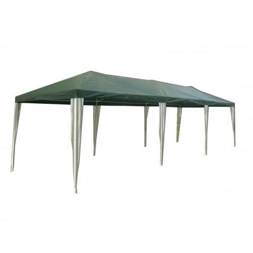 Altánok 3902-PE záhradný 3 x 9 m tmavo zelená 3401/13