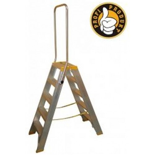 ALVE Forte schodíky obojstranné hliníkové s držadlom 1,70 m 9419