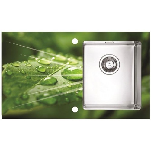 ALVEUS Karat 10 kuchynský drez nerez/sklo, 860 x 500 mm, pravý, grafika 1103666 ALVEUS Karat 10 kuchynský drez nerez/sklo, 860 x 500 mm, pravý, grafika 1103666