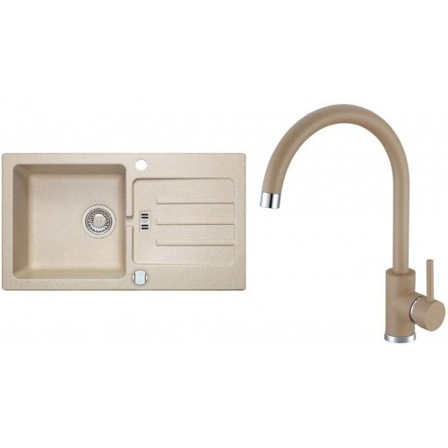 ALVEUS Set VICTORIA 30 drez 780x435 mm + batéria TONIA, béžová