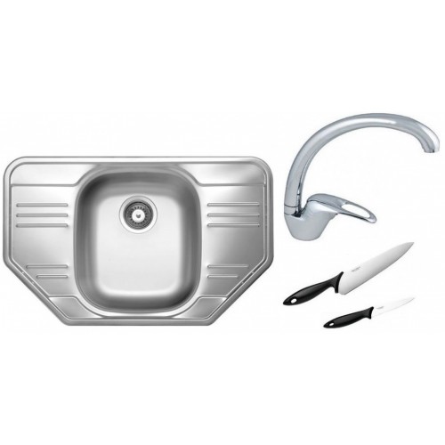 ALVEUS Set drez ALLUX 30 nerez + batérie Diana chróm + 2 nože zadarmo ALVEUS Set drez ALLUX 30 nerez + batérie Diana chróm + 2 nože zadarmo