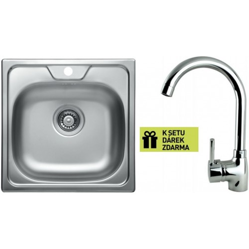 ALVEUS set drez Allux 70 nerez + batérie Betty chróm + darček ALVEUS set drez Allux 70 nerez + batérie Betty chróm + darček