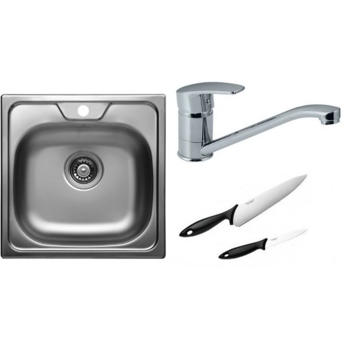 ALVEUS Set drez Allux 70 + batéria Milena chróm + 2 nože Fiskars ZADARMO