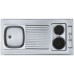 BAZÁR ALVEUS COMBI ELECTRA 120 Minikuchyne, 1200x600mm, 3000W 1009155 PREMAČKLÝ BOK DREZU!