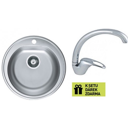 ALVEUS Set drez Form 30 nerez + batérie Diana chróm + darček