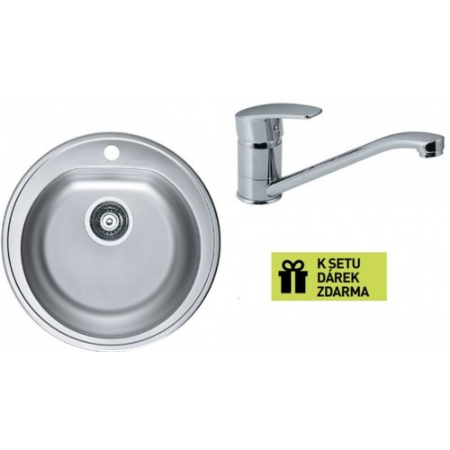 ALVEUS Set drez Form 30 + batéria Riviera X chróm + darček