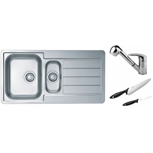 ALVEUS Set drez Line 10 nerez + batérie Oaza II chróm + 2 nože Fiskars ZADARMO